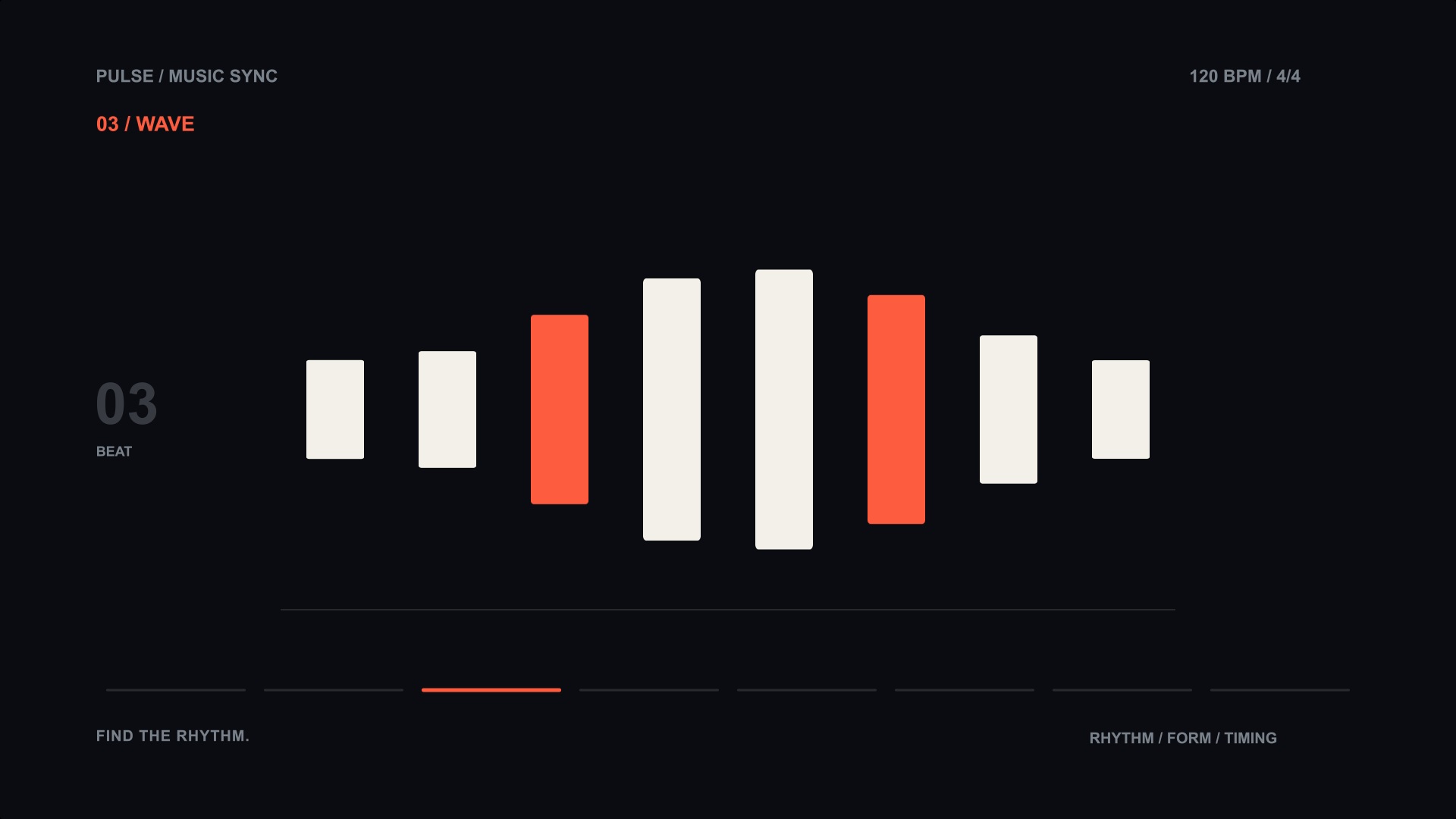 PULSE 음악 싱크 모션 썸네일